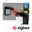 Interrupteur mural Smart Home Zigbee 3.0 On/Off/Dimm Outdoor Noir Interrupteur mural blanc Zigbee étanche avec couvercle noir pour usage extérieur et domotique
