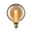 Inner Glow Edition LED Globe Arc E27 230V 160lm 3,5W 1800K Gold Round LED bulb with amber glass and decorative filament for ambient lighting and vintage style