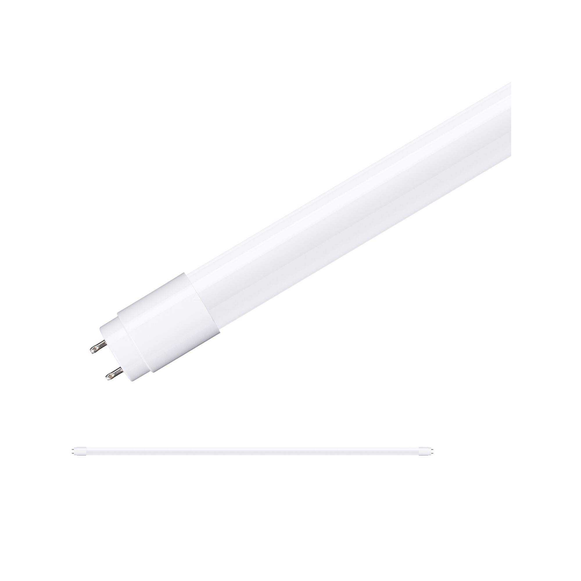 Standard 230 V Tubes LED G13 T8 EM 1514mm 2300lm 22W 3000K Opale Tube LED blanc avec deux broches métalliques, lampe fluorescente économique pour éclairage intérieur