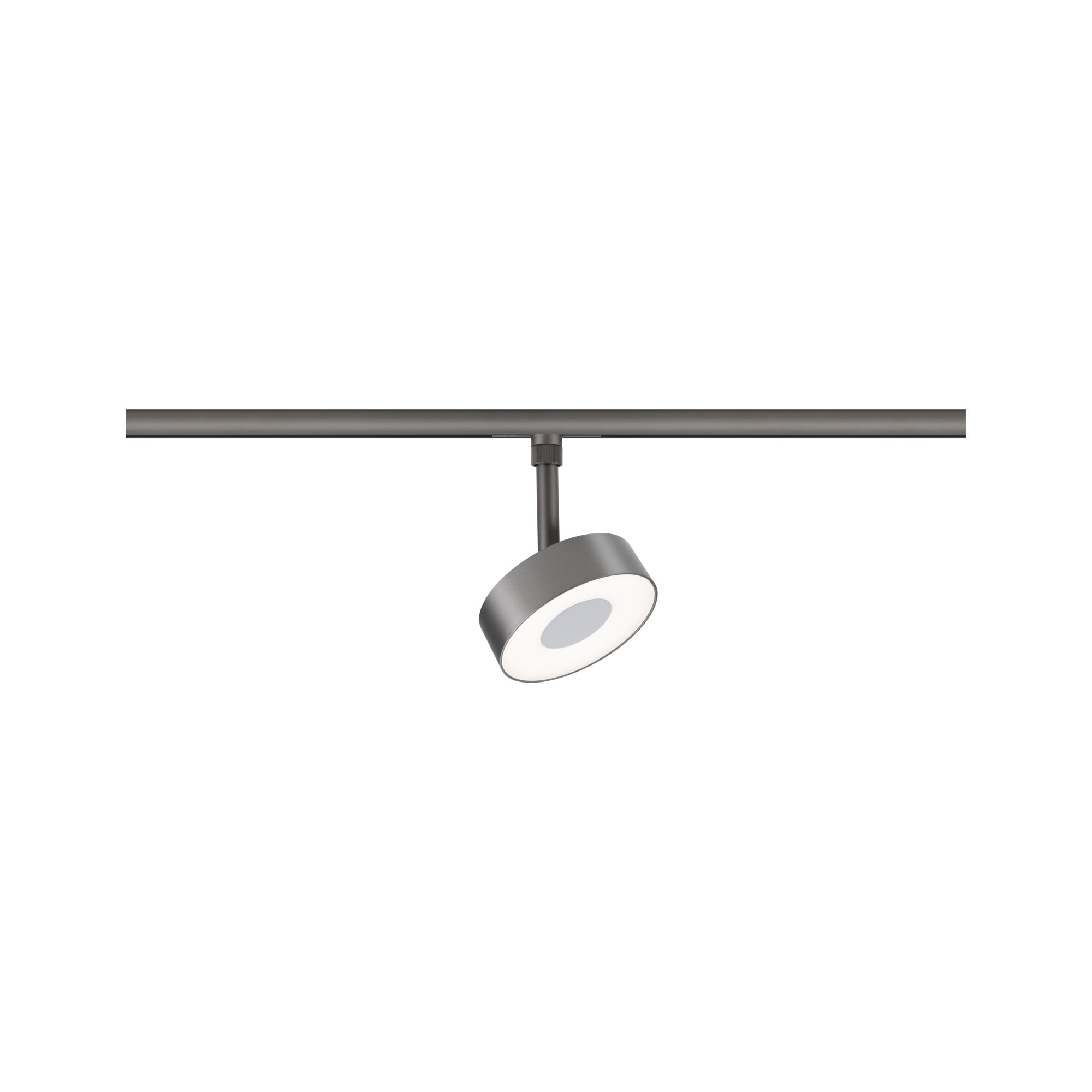 URail Railspot 3-Step-Dim Circle 220lm 3W White Select dimbaar 230V Titaanium
