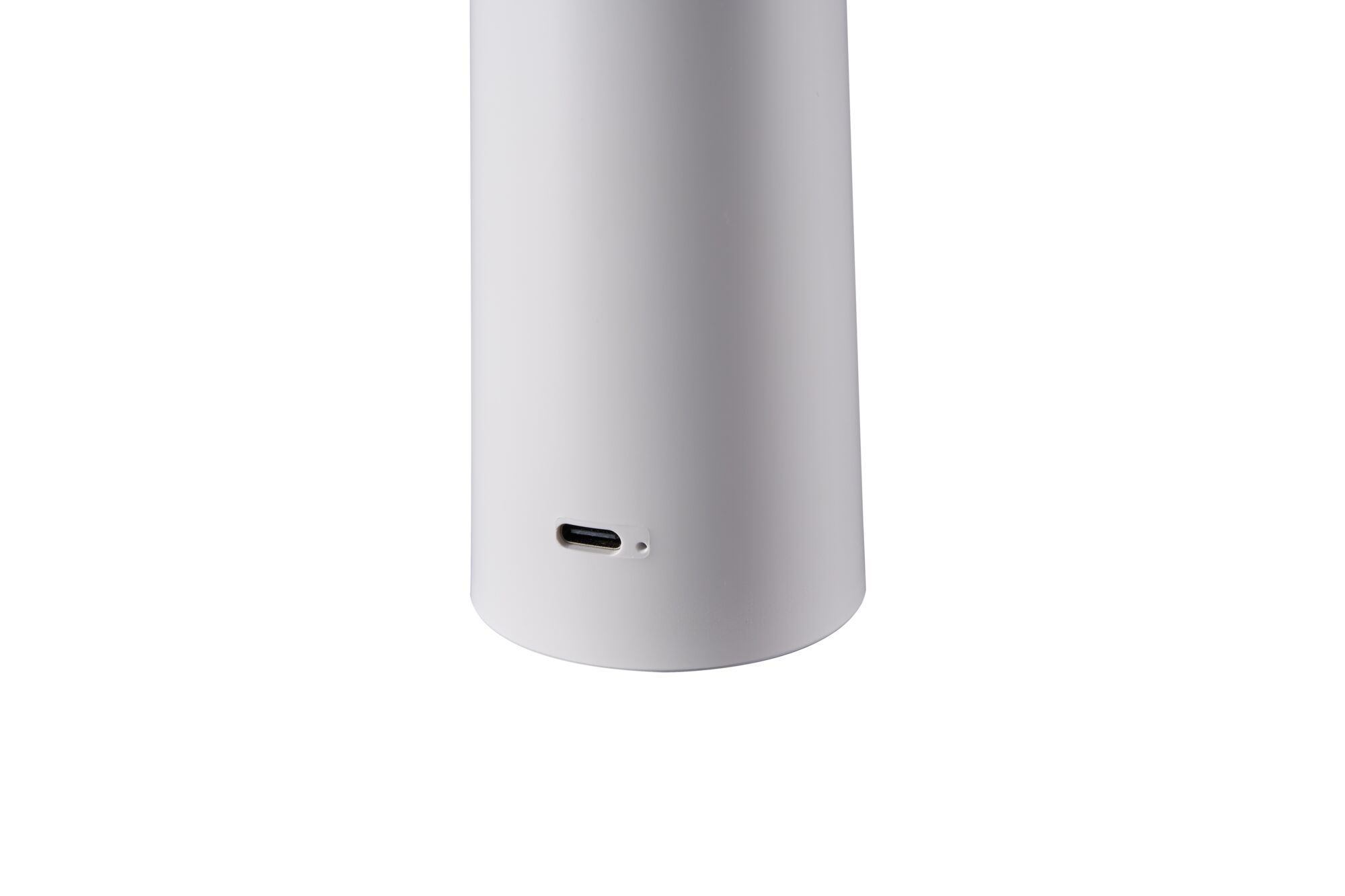 White plastic casing with USB-C port for modern electronic devices and accessories