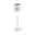 Solar Battery-powered luminaire Else IP44 dimmable 2700K White White table lamp with ribbed shade and round metal base for modern interior lighting