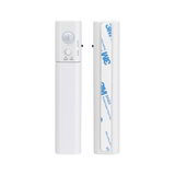 White motion sensor with switch and 3M adhesive tape for easy wall mounting, energy-saving light control