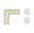 MaxLED 1000 LED Strip COB 0,03m Tunable White 0,7W 2000lm/m Tunable White LED corner connector with yellow light strip and two transparent connectors for LED strip lighting