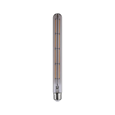 Ampoule LED filament longue en verre transparent avec culot E27 pour éclairage économique