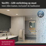 Moderne LED-plafondlampen in badkamer met IP44-classificatie, spatwaterdicht en roestvrij verlichtingssysteem