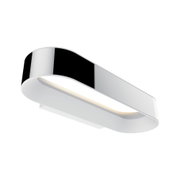 Nowoczesna lampa sufitowa LED w białym i czarnym kolorze o eleganckim wzornictwie