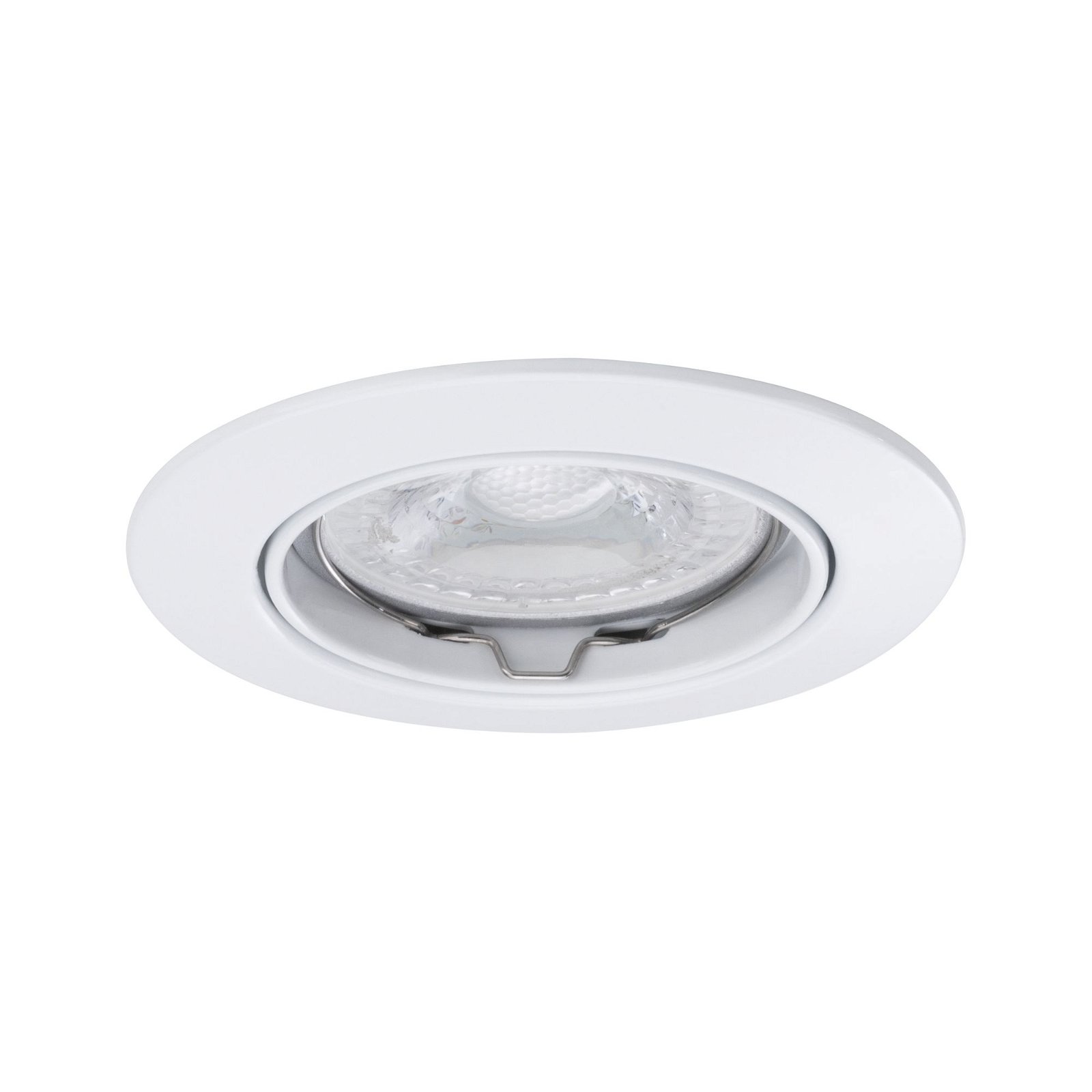 Premium Recessed luminaire Swivelling round 83mm 30° GU5,3 max. 50W 230/12V dimmable White