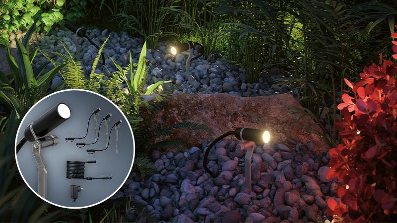 Paulmann Plug & Shine Startersets ermöglichen einen einfachen Start Startersets enthalten alle wichtigen Plug & Shine Komponenten für den Start in das System