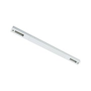 White aluminium LED track spotlight with slim design for modern lighting solutions