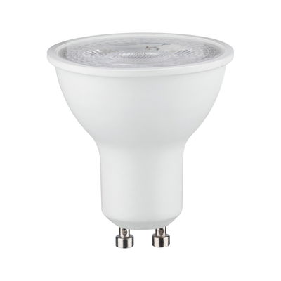 Witte LED-reflector lamp met GU10-fitting van kunststof voor energiezuinige verlichting