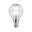 230 V Filament LED Drop E14 470lm 4,8W 2700K dimmable Clear Small LED bulb with clear glass and silver base for energy-efficient lighting solutions