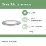 Rundes LED-Einbauleuchte mit Aluminiumrahmen in Silber für energiesparende Raumbeleuchtung