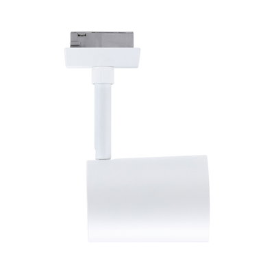 Moderne witte metalen LED-railspot voor flexibele binnenverlichting