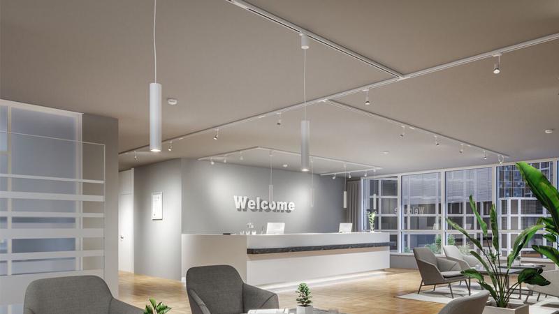 ProRail-System für Hotels Hotel Lichtschienensystem