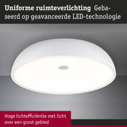 Ronde witte LED-plafondlamp met hoge lichtefficiëntie voor gelijkmatige ruimteverlichting