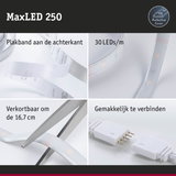 MaxLED 250 LED-strip met zelfklevende achterkant, 30 LEDs per meter, knipbaar en eenvoudig te verbinden