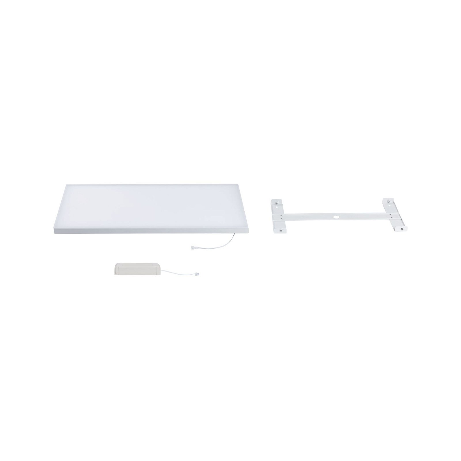 LED Panel 3-Step-Dim Velora square 595x295mm 3000K Matt white dimmable
