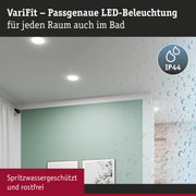 Passgenaue LED-Deckenleuchten in Weiß mit IP44 Schutz für Badezimmer und Feuchträume