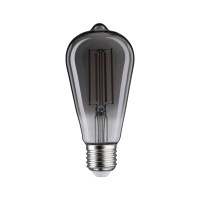 Ampoule LED rétro avec verre fumé et culot E27 pour un éclairage économique