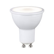Lampe LED réflecteur blanche avec base GU10 en plastique pour éclairage économique