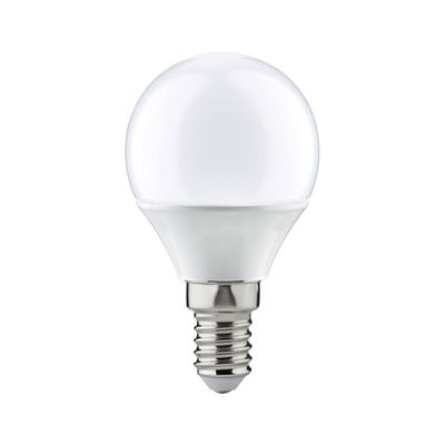 Ampoule LED blanche avec culot E14 en plastique et métal pour éclairage économique