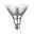 Standard 230 V Réflecteur LED PAR38 1000lm 13,8W 3000K gradable Argent Lampe réflecteur en métal argenté avec culot E27 pour éclairage économique