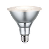 Silver metal reflector lamp with E27 base for energy-efficient lighting solutions