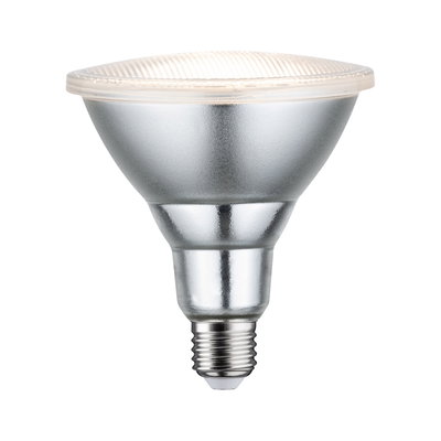 Silver metal reflector lamp with E27 base for energy-efficient lighting solutions