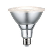Silver metal reflector lamp with E27 base for energy-efficient lighting solutions