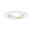 Spot encastré Nova Plus orientable IP65 rond 93mm 30° GU5,3 / GU10 max. 35W 230/12V gradable Blanc dépoli Spot encastré blanc en plastique avec lumière LED blanc chaud pour éclairage intérieur moderne