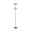 LED Floor luminaire Odila Tunable White 2x1200lm 2x10,4W Black matt, Chrome