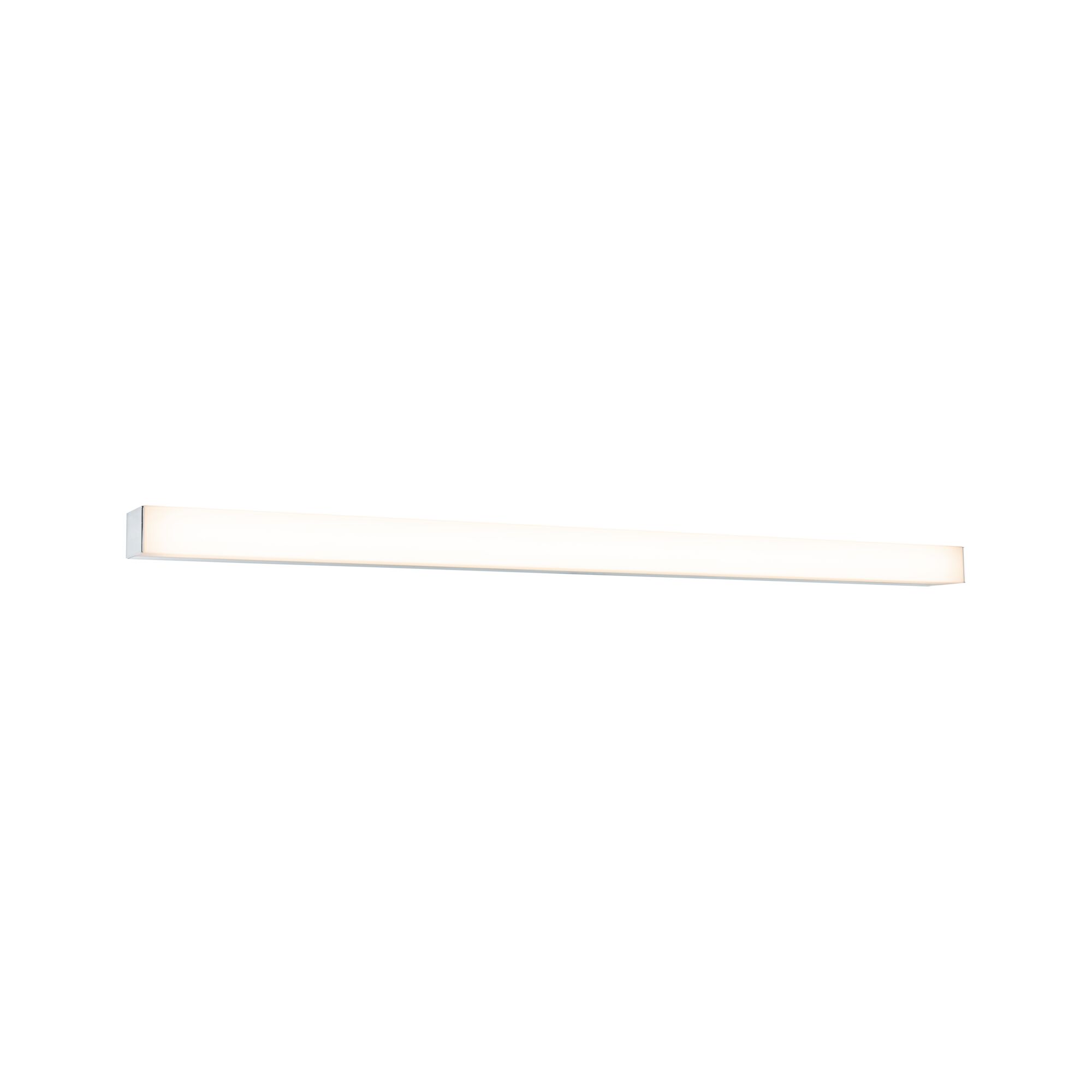 Applique murale LED fine en plastique blanc avec lumière blanc chaud pour intérieur moderne