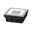 Solar Encastré de sol LED Cube IP67 2700K 3,6lm Acier inoxydable/Clair Spot LED encastré carré en acier inoxydable et plastique noir pour éclairage extérieur