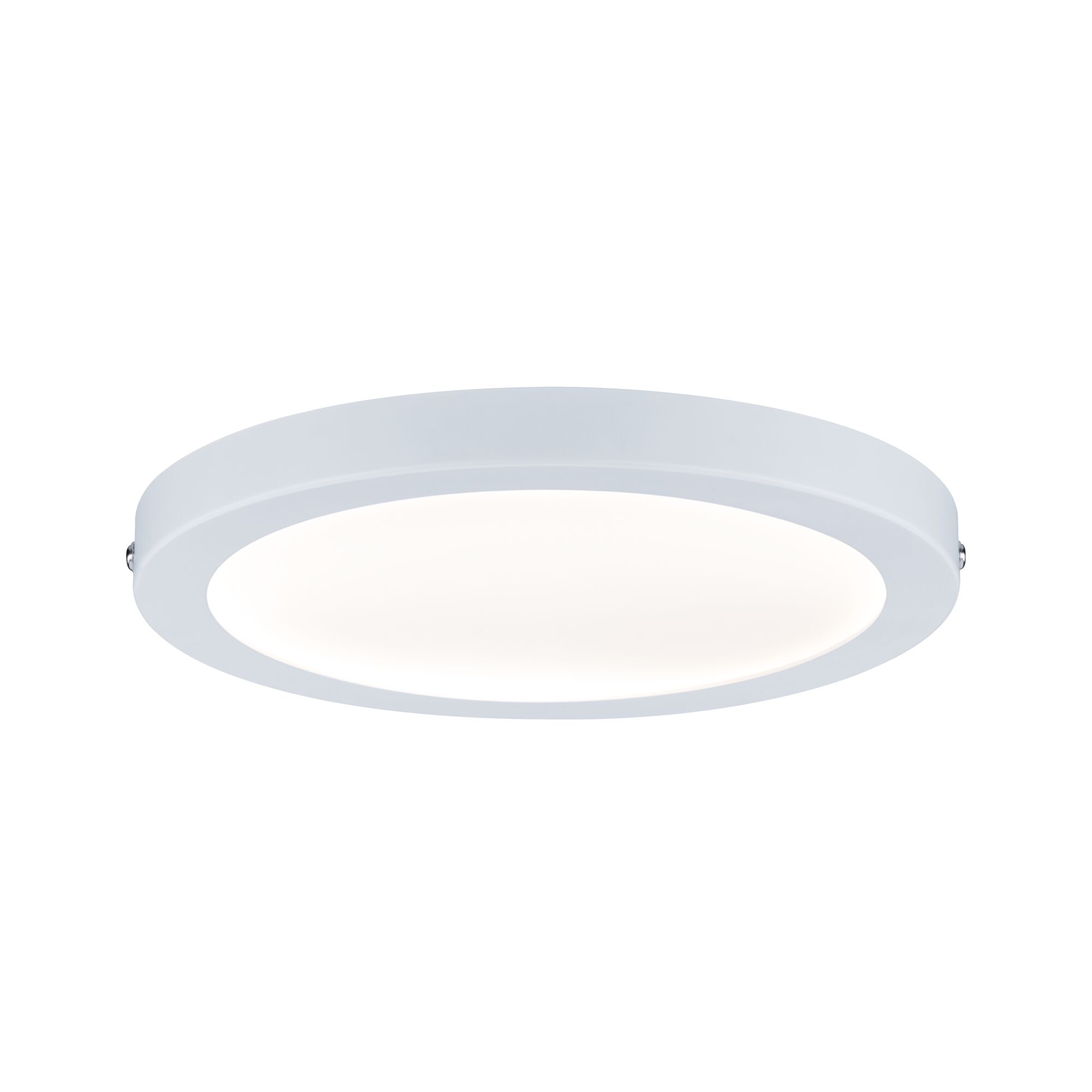 Panneau LED Atria rond 220mm 14W 1150lm 2700K Blanc gradable Plafonnier LED rond blanc en métal avec lumière diffuse pour intérieurs modernes