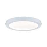 Runde weiße LED-Deckenleuchte aus Metall mit diffusem Licht für moderne Innenräume