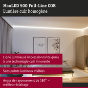 MaxLED 500 Full-Line COB ligne lumineuse LED blanche pour un éclairage homogène sans points lumineux visibles