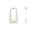 URail Pendels Arido II GU10 560lm 5W 2700K 230V Chroom mat/Helder/Satijn Moderne hanglamp met helder glas en witte binnenkap, zilveren ophanging, LED-verlichting