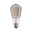 Rustic Shine 230 V Standard LED Corn Filament in S-shape 170lm 4,2W 1800K dimmable Smoke glass Vintage LED bulb with spiral filament, clear glass and silver screw base for decorative lighting