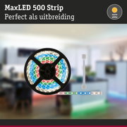MaxLED 500 LED-strip met warm wit licht, meerkleurig, perfect als uitbreiding voor LED-verlichting