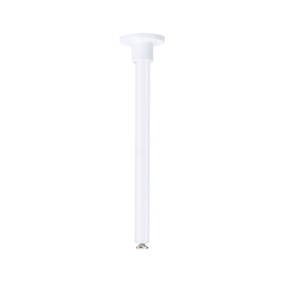Suspension de plafond blanche en plastique pour éclairage moderne, design minimaliste intérieur