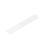 White plastic LED cover for light strips, suitable for modern lighting systems and fixtures