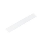 White plastic LED cover for light strips, suitable for modern lighting systems and fixtures