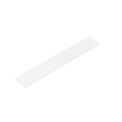 White plastic LED cover for light strips, suitable for modern lighting systems and fixtures