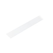 Witte kunststof LED-afdekking voor lichtstrips, geschikt voor moderne verlichtingssystemen