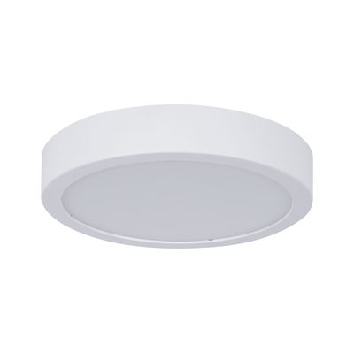 Ronde witte LED-plafondlamp van kunststof voor moderne binnenverlichting
