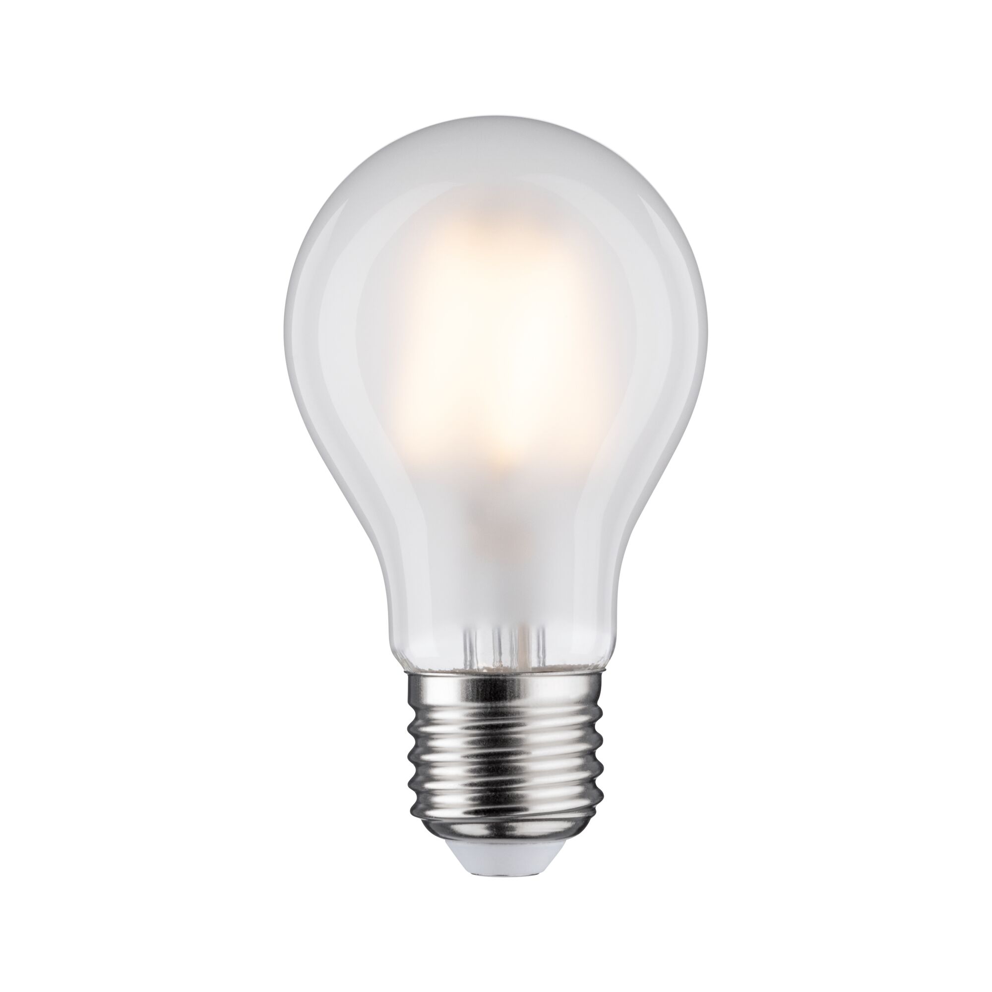 Filament 230V LED Birne E27 470lm 5W 2700K Matt Klassische LED-Glühbirne mit transparentem Glas und E27-Fassung für energiesparende Beleuchtung