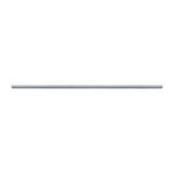Slim aluminum silver LED light bar for modern indoor lighting solutions and energy-efficient design