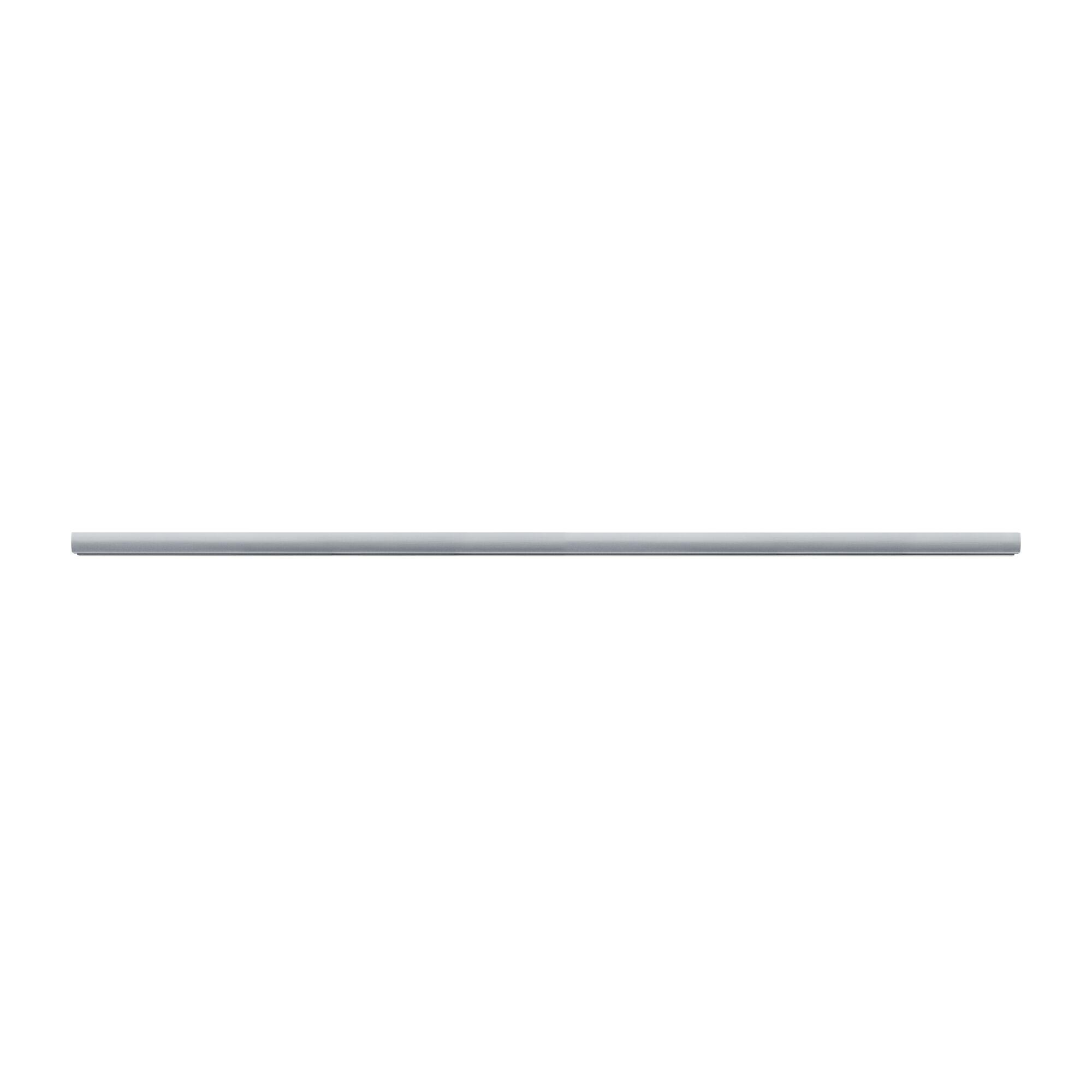 Barre lumineuse LED fine en aluminium argenté pour solutions d'éclairage intérieur modernes et économiques