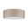 Loftslampe Mari E27 230V max. 2x20W dæmpbar Beige Beige stof loftlampe med hvid diffuser, moderne lampeskærm til opholdsrum